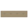 Voir la diapositive 5 : VIDAXL Panneaux muraux 12 pcs Cappuccino 60x15 cm Similicuir 1,08 m^2