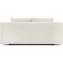 Voir la diapositive 6 : MARKET24 Banquette convertible 3 places MIKA - Tissu Bouclette beige - Coffre de rangement - L 192 x H 84 x P 93 cm