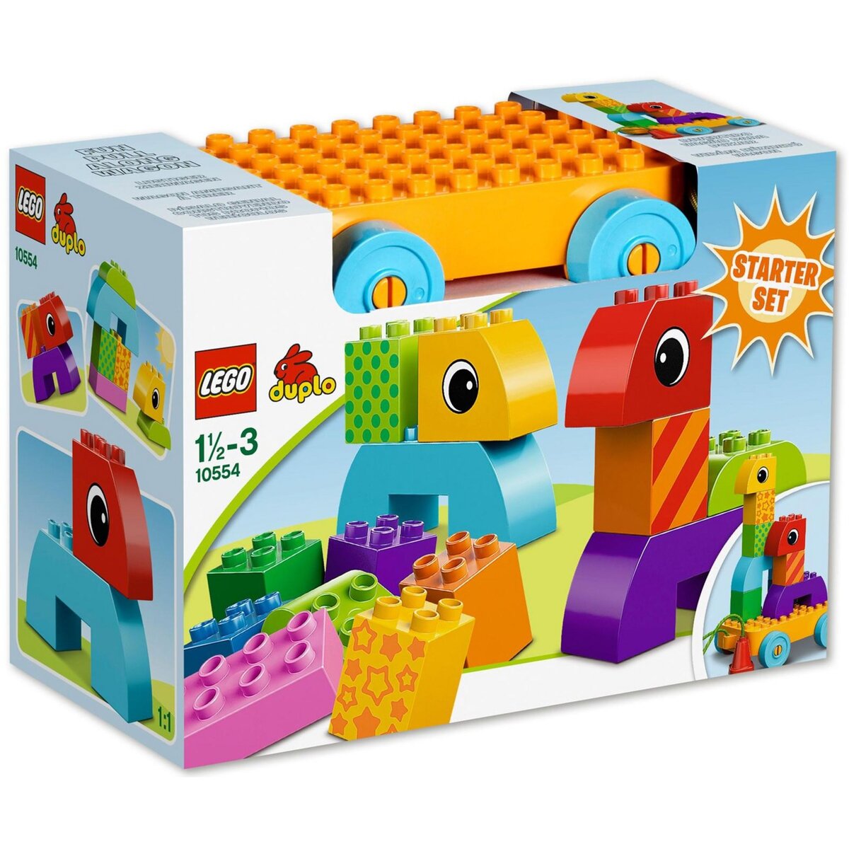 LEGO Duplo 10554 - Jeu de construction à roulettes pour tout-petits