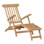 Paris Prix Chaise Longue en Teck  Kenya  150cm Naturel