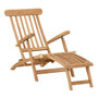 Voir la diapositive 1 : Paris Prix Chaise Longue en Teck  Kenya  150cm Naturel