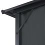 Voir la diapositive 5 : VIDAXL Tonnelle avec rideau Aluminium 3x3 m Noir