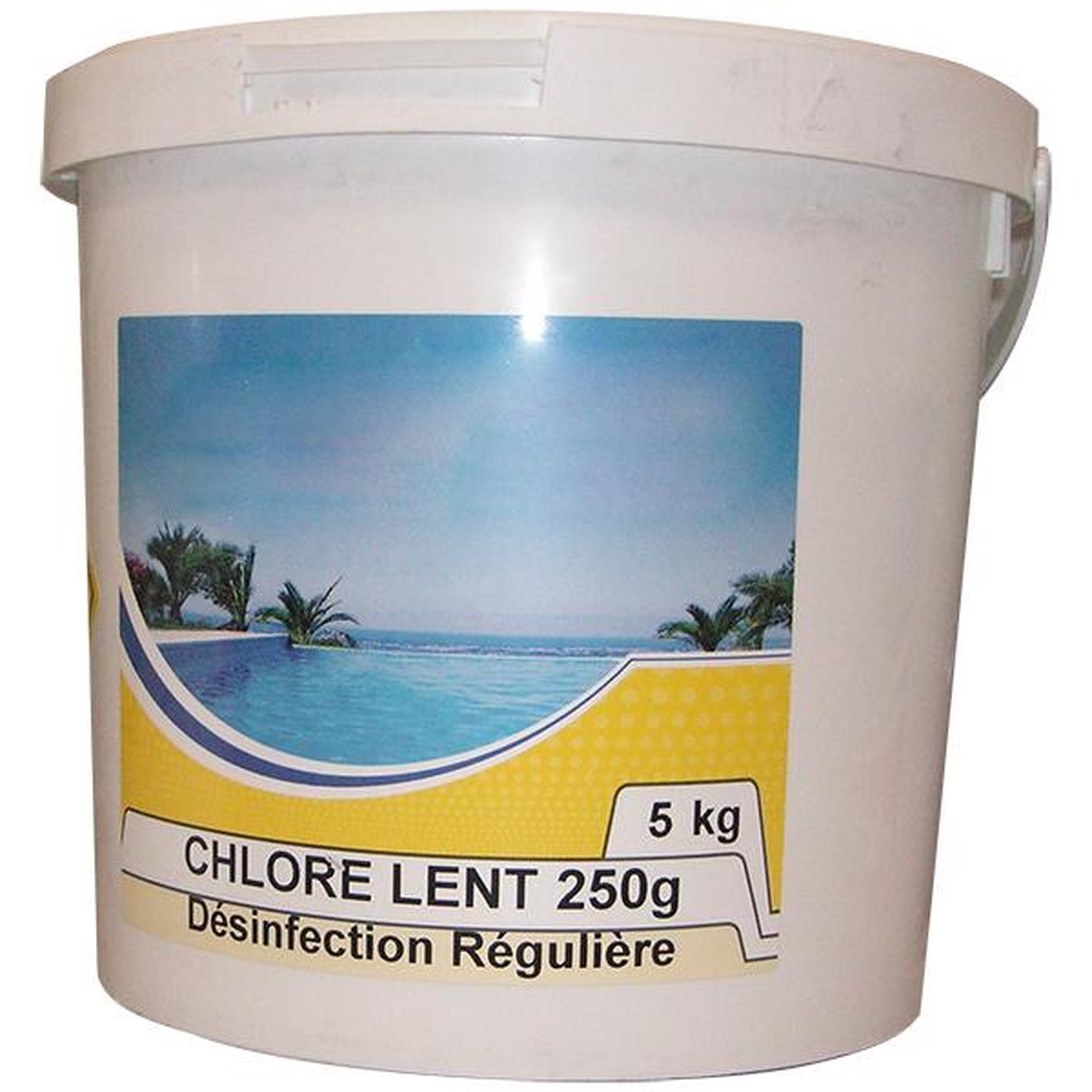 Nmp Chlore lent galet 5kg - CHLORE LENT