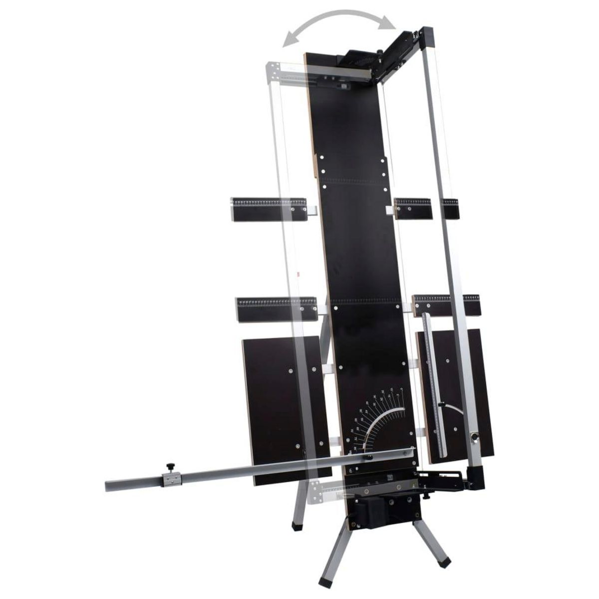 VIDAXL Coupe-mousse avec pieds en aluminium 200 W