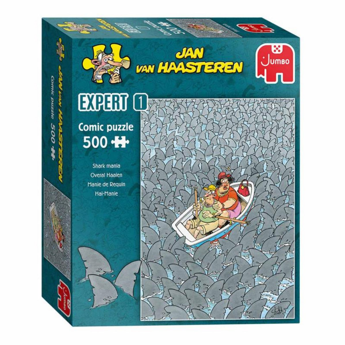 JAN VAN HAASTEREN Jan van Haasteren Expert 1 - Sharks everywhere, 500pcs. 20089