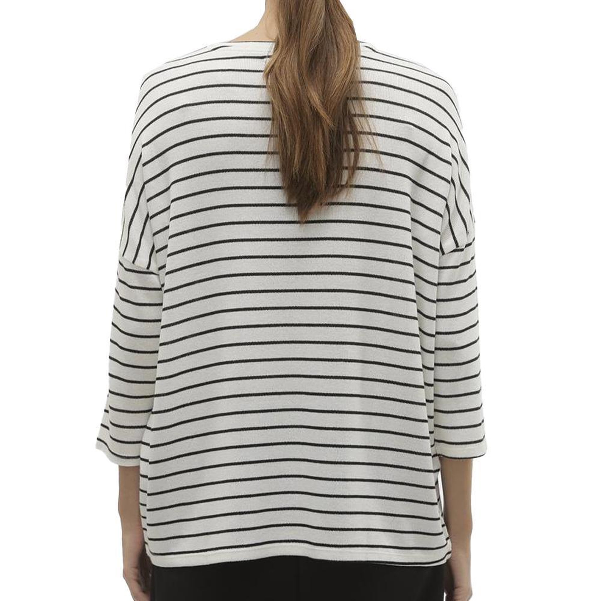Voir la diapositive 2 : Vero Moda Pull Marinière Femme Vero Moda Brianna