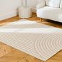 Voir la diapositive 2 : SWEEEK Tapis intérieur/extérieur motif arches beige, 100% polyester recyclé