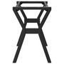 Voir la diapositive 5 : VIDAXL Pieds de table basse cadre en Y 90x30x43 cm acier