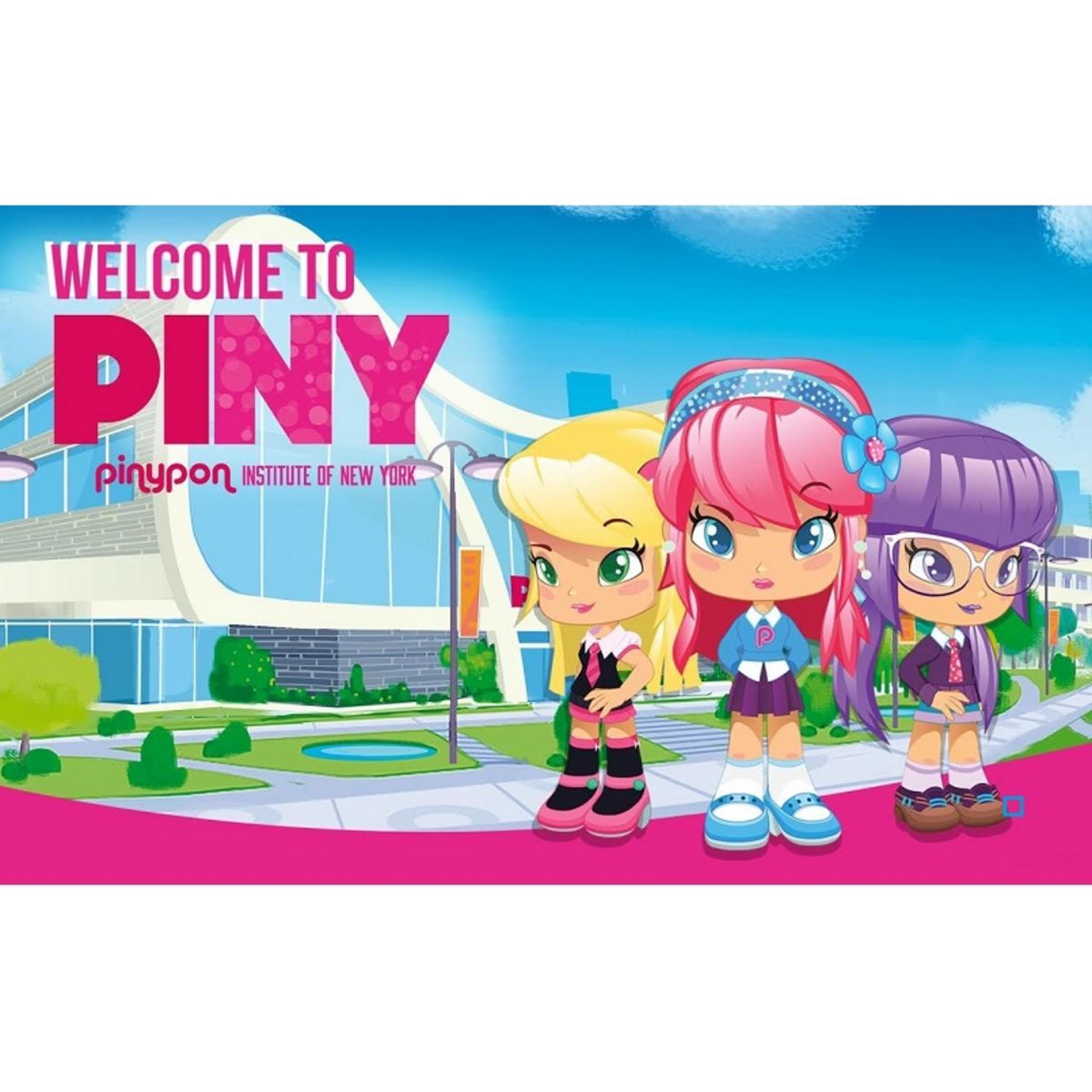 FAMOSA La villa Piny + 2 figurines