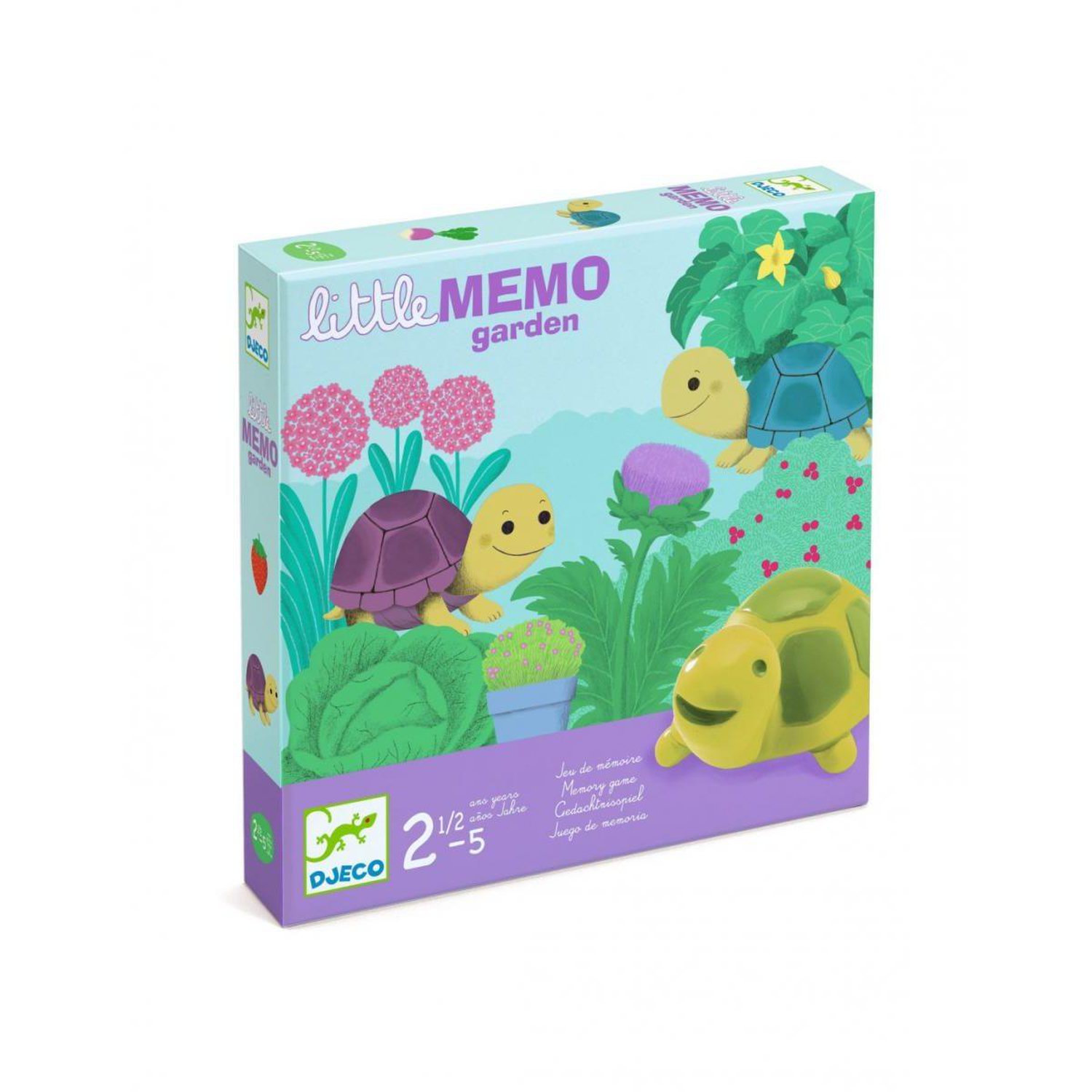 Jeu de Mémoire Visuelle Djeco DJ08559djeco – Loto Mémo avec Tortues Gourmandes - vue 3