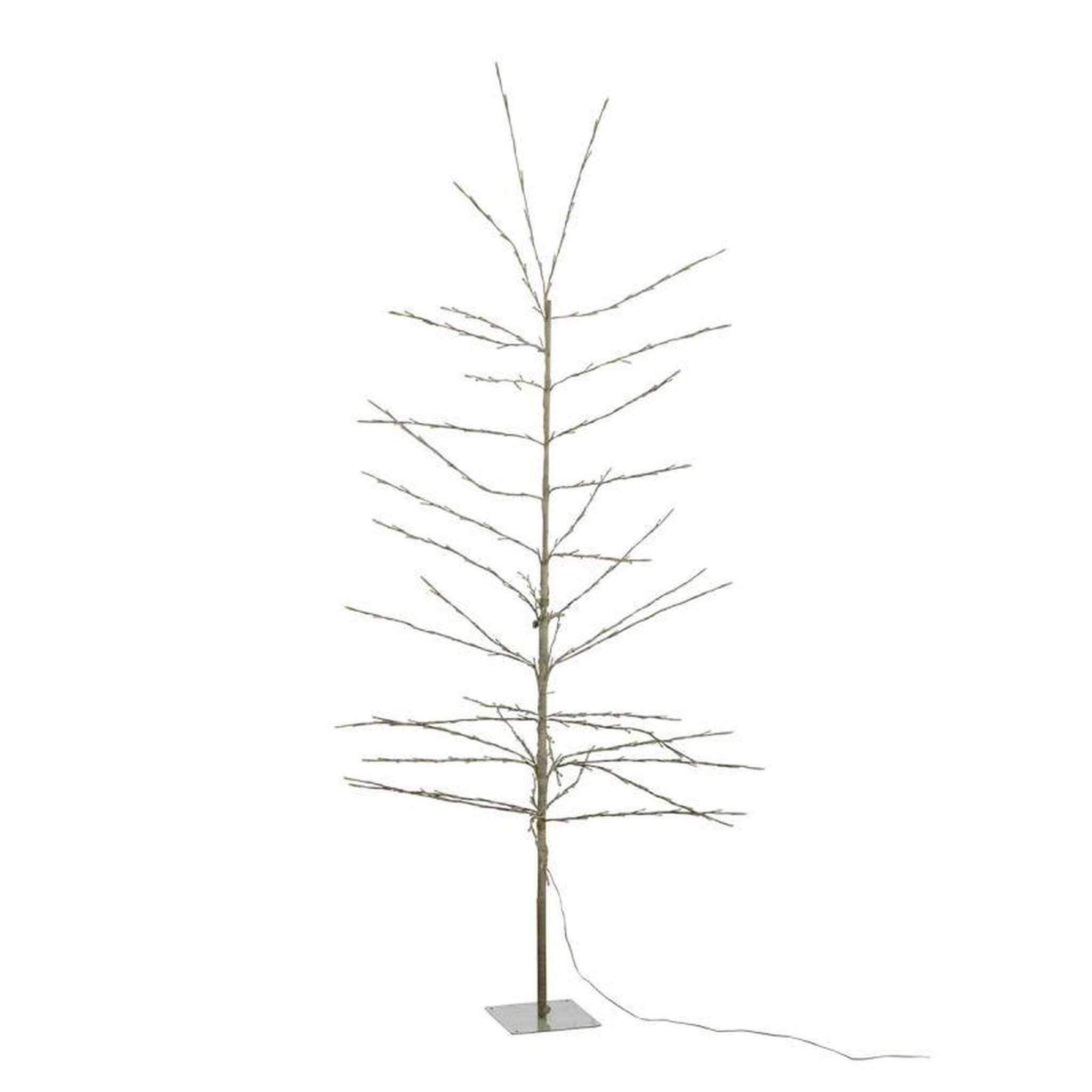 Voir la diapositive 1 : Paris Prix Sapin de Noël à LED  Dénudé  200cm Blanc