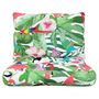 Voir la diapositive 4 : VIDAXL Coussins de palette lot de 2 multicolore tissu Oxford
