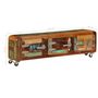 Voir la diapositive 6 : VIDAXL Meuble TV 120 x 30 x 37 cm Bois de recuperation massif