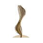 Voir la diapositive 4 : Paris Prix Lampe à Poser Imitation Plume  Slim  63cm Or & Rose