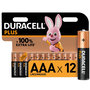Voir la diapositive 1 : DURACELL Lot de 12 piles duracell alcalines plus 100% AAA