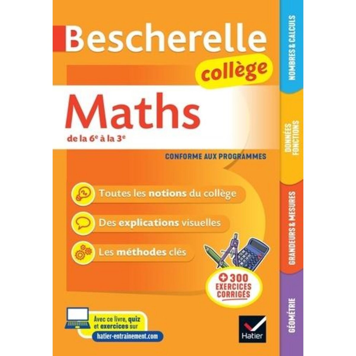 BESCHERELLE MATHS COLLEGE DE LA 6E A LA 3E. EDITION 2022, Mante Jérôme