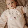 Voir la diapositive 4 : Petit Béguin Surpyjama bébé en sherpa Matcha
