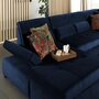 Voir la diapositive 2 : LISA DESIGN Vermont - canapé panoramique d'angle droit - 7 places - xxl - en velours