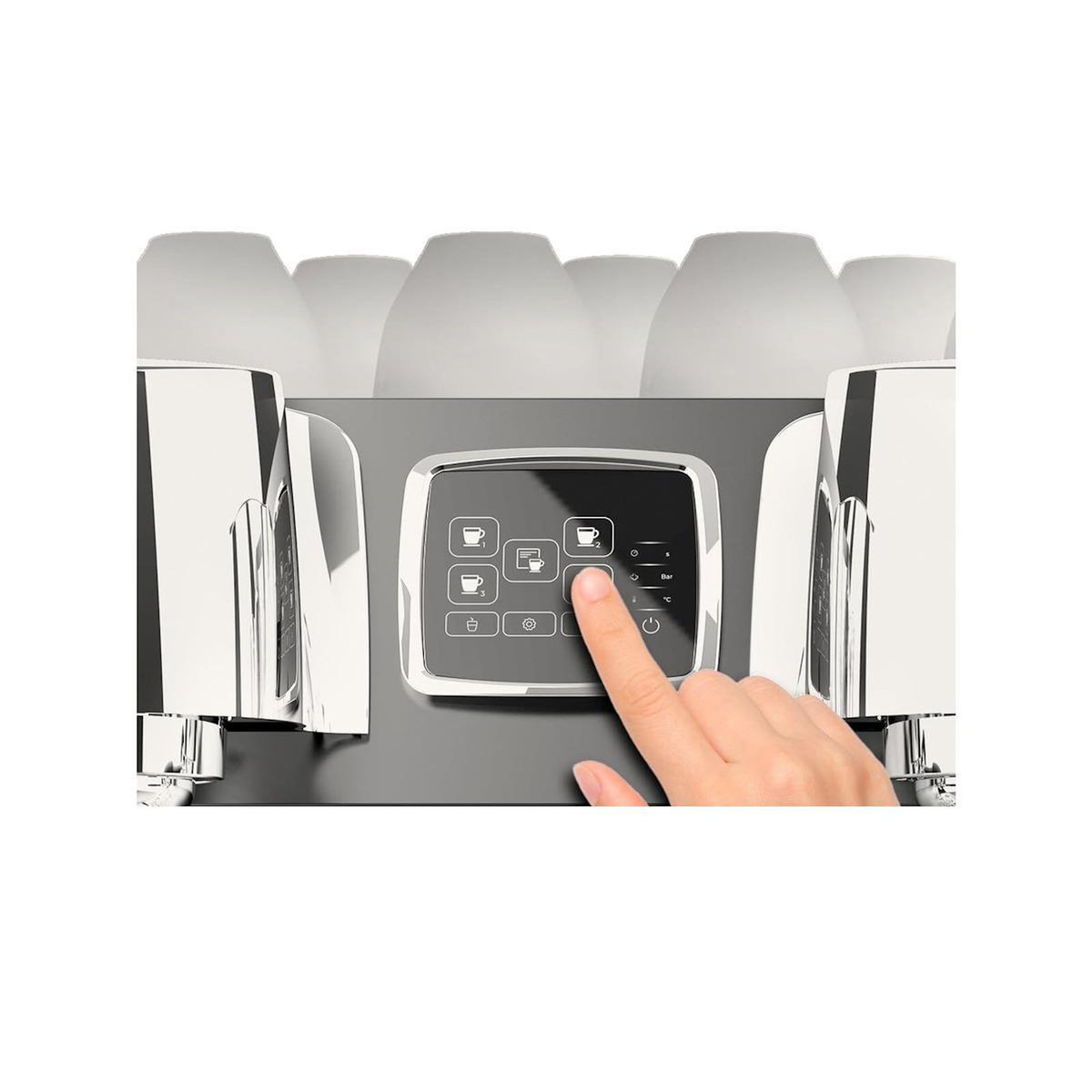 CECOTEC Machine à café expresso professionnelle cecotec Barista Baristeo Regina noir