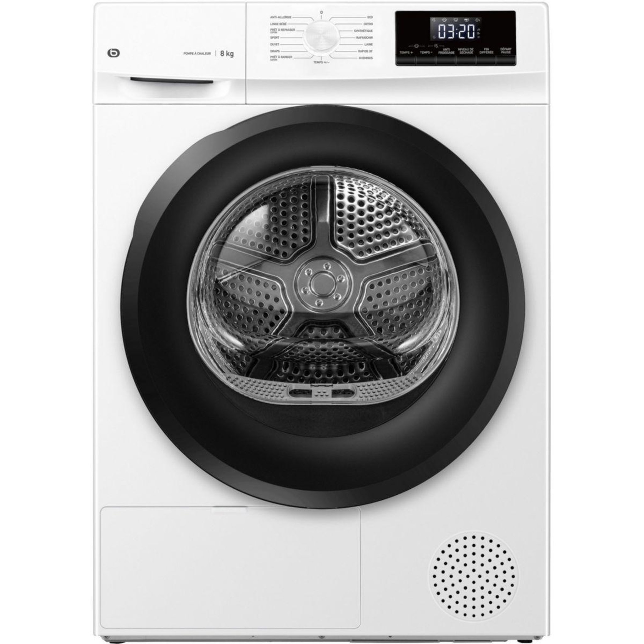 ESSENTIEL B Sèche linge pompe à chaleur eslhp8-4b