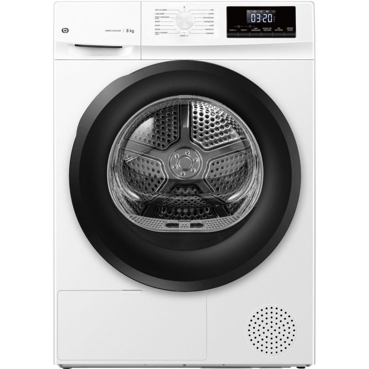 ESSENTIEL B Sèche linge pompe à chaleur ESLHP8-4b