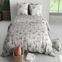 Voir la diapositive 3 : ATELIER DU COTON Parure Housse De Couette 100% Coton 57fils Frenezia