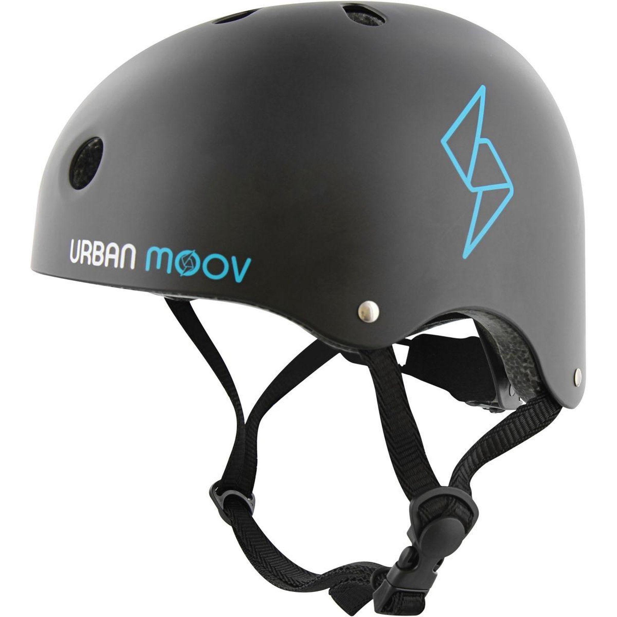 Voir la diapositive 1 : TNB Casque M/52-58 cm noir et bleu