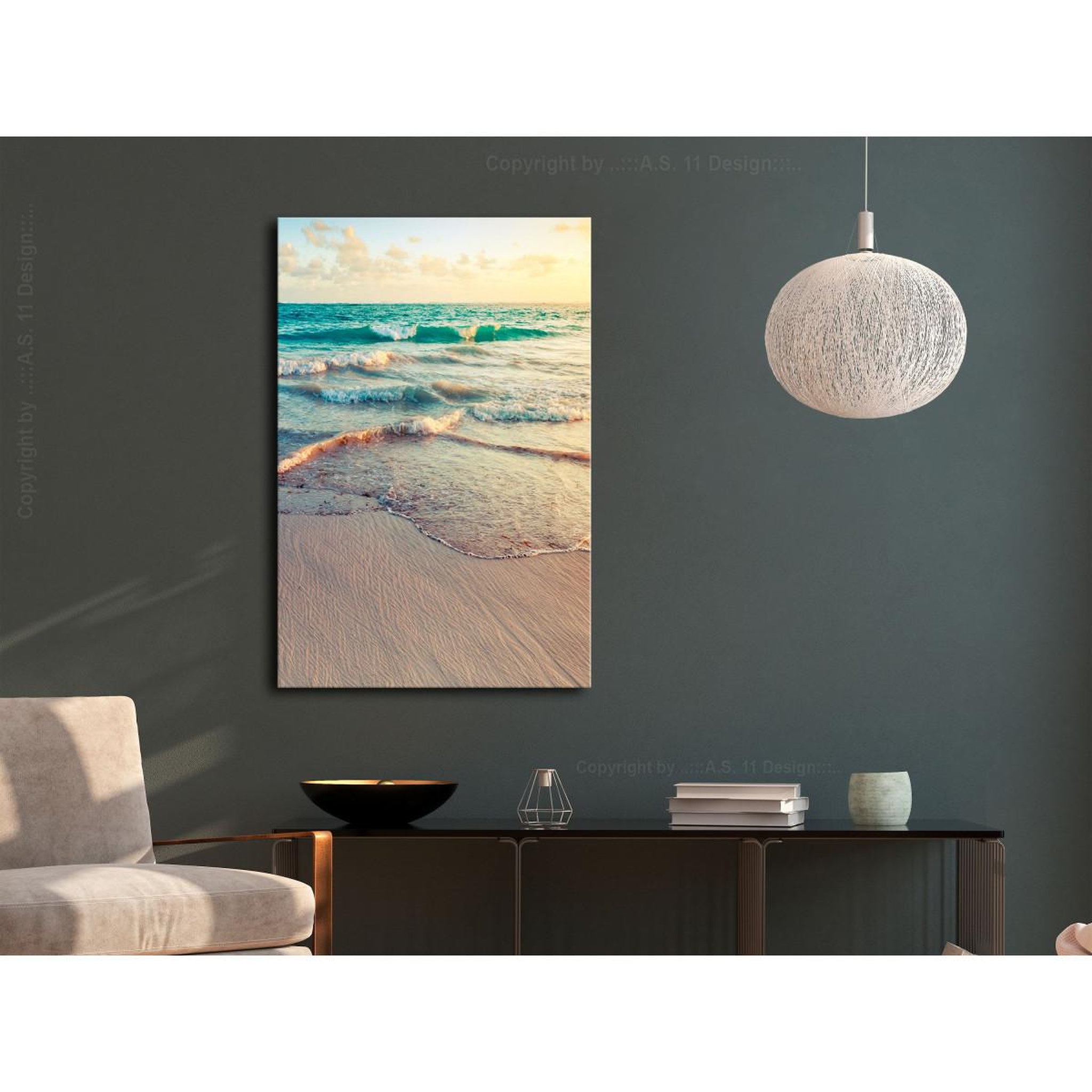 Voir la diapositive 2 : Paris Prix Tableau Imprimé  Warm Morning