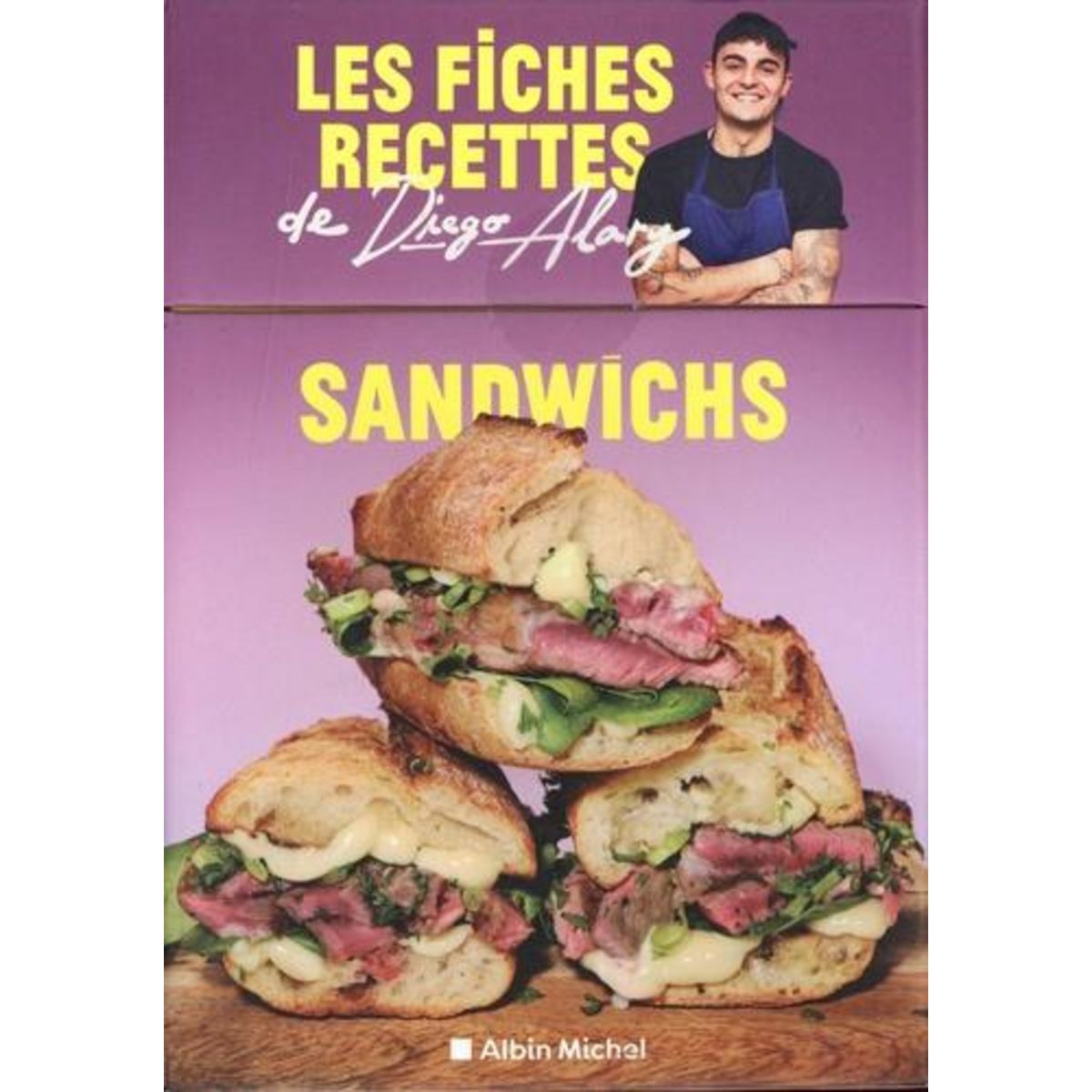 SANDWICHS. 50 FICHES RECETTES, Alary Diego