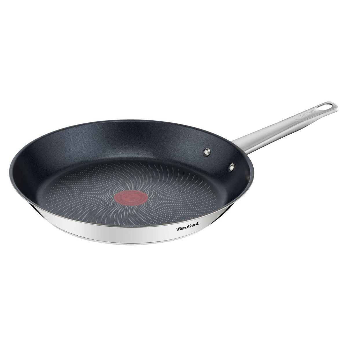 TEFAL  Poêle induction COOK EAT inox revêtu 28 cm