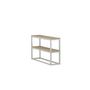Voir la diapositive 6 : Paris Prix Console Design Double  Rise  110cm Naturel & Gris