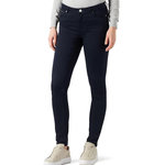 MORGAN Pantalon Slim Marine enduit Femme Morgan Palona. Coloris disponibles : Bleu