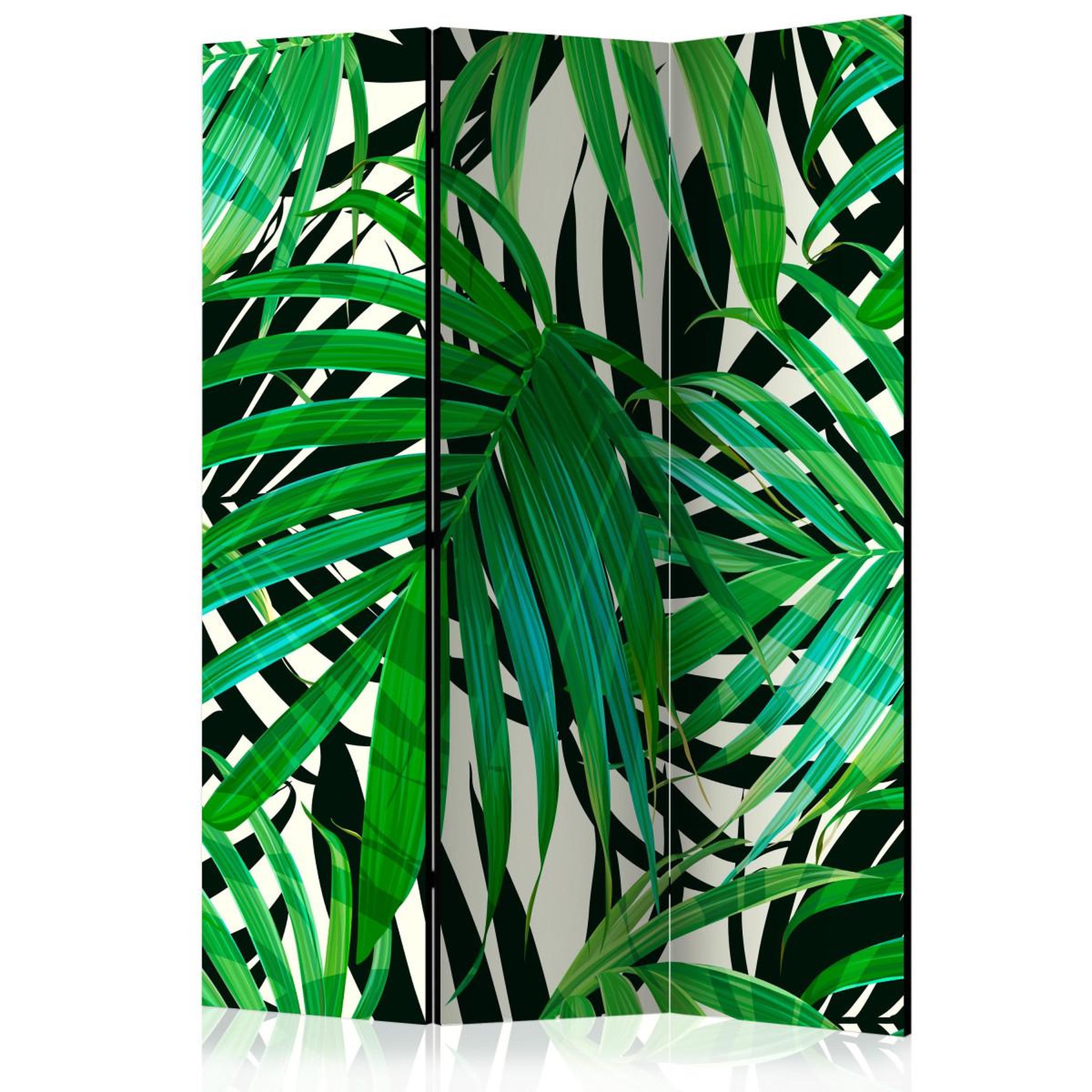 Paris Prix Paravent 3 volets  tropical leaves  135x172cm
