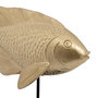 Voir la diapositive 2 : ATMOSPHERA Statuette Poisson en Résine  Océane  25cm Doré