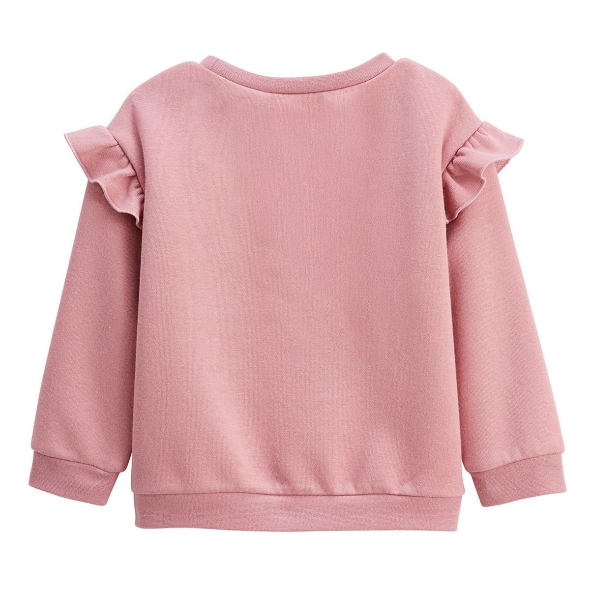 Petit Béguin Ensemble enfant sweat et legging en molleton Céleste
