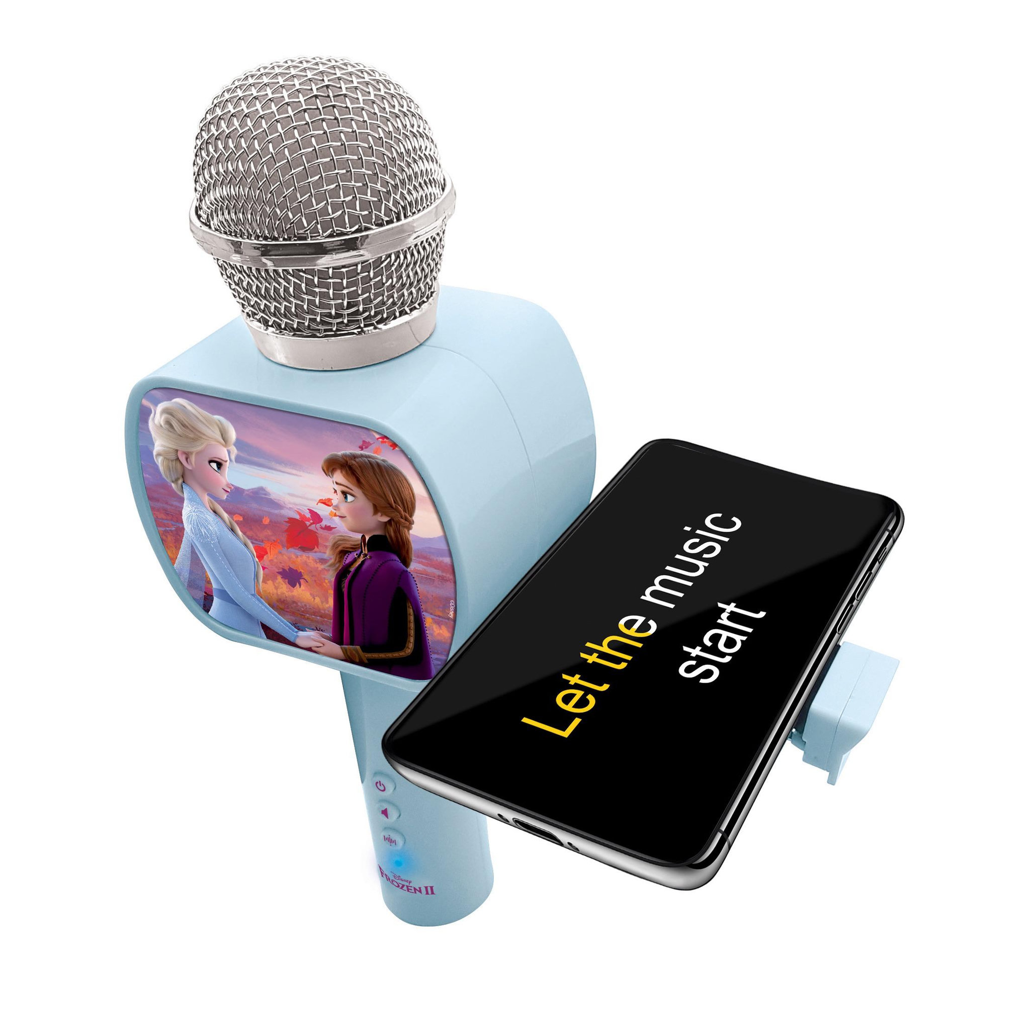 Voir la diapositive 4 : Lexibook Micro Karaoké Sans Fil Reine des Neiges avec Enceinte Bluetooth