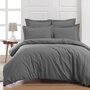 Voir la diapositive 2 : Sensei Maison Taie de traversin en percale de coton SOFT PERCALE - 45x185 cm