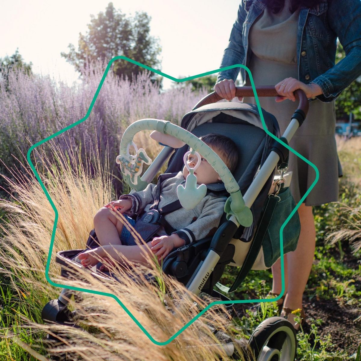 BADABULLE Arche d'activités Badabulle - Universelle - 3 jouets sensoriels