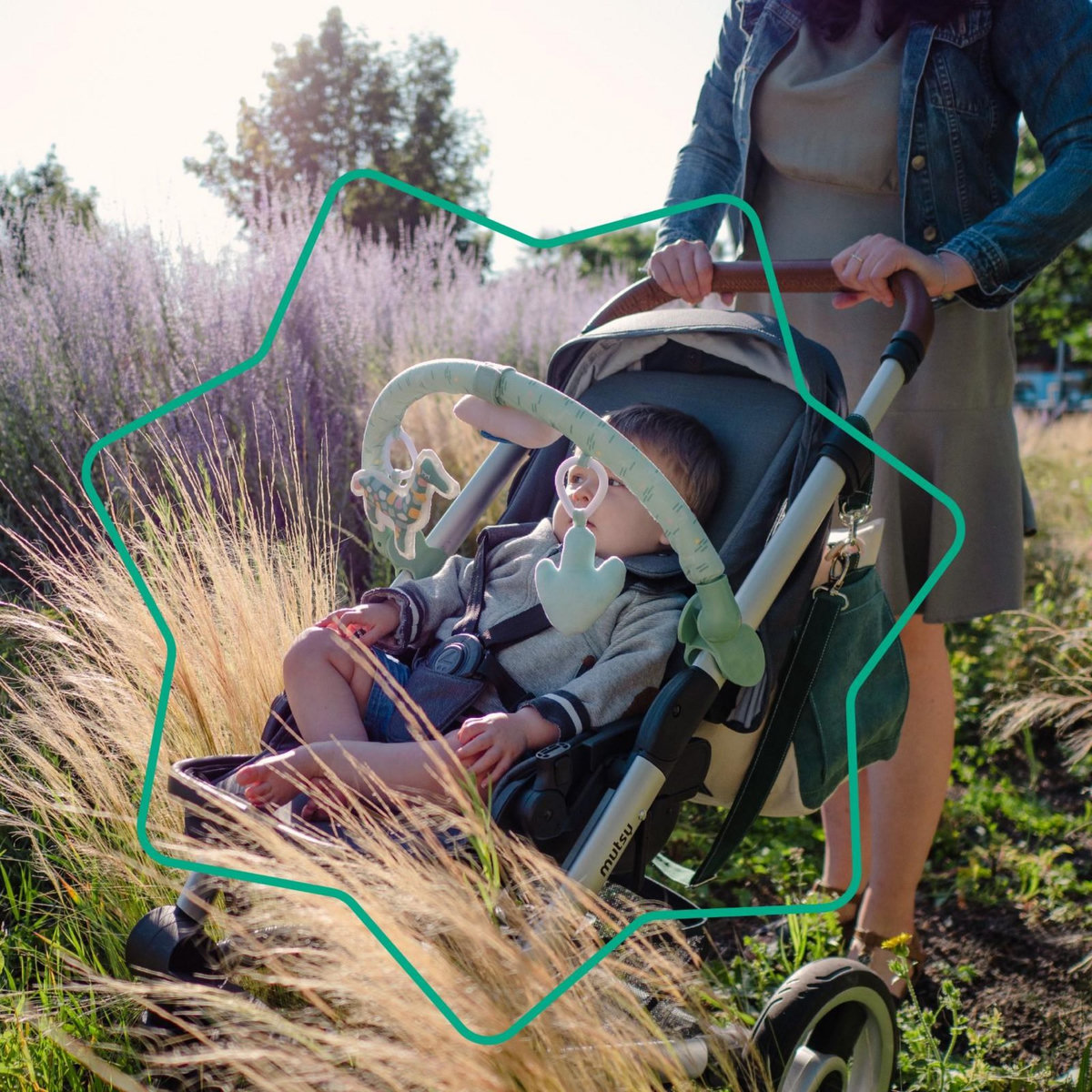 BADABULLE Arche d'activités Badabulle - Universelle - 3 jouets sensoriels