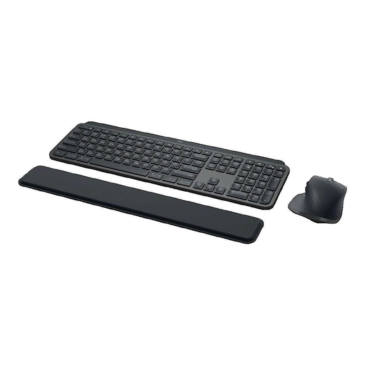 Logitech Combo clavier et souris Logitech MX Keys pour entreprise - sans fil, Bluetooth, QWERTZ, graphite