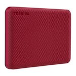 Toshiba Disque dur externe - TOSHIBA - Canvio Advance - 1 To - Rouge