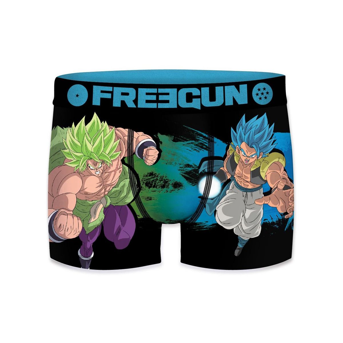 FREEGUN Lot de 3 boxers enfant Dragon Ball Super Broly