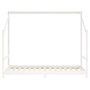 Voir la diapositive 4 : VIDAXL Cadre de lit pour enfants blanc 90x190 cm bois de pin massif