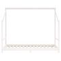Voir la diapositive 4 : VIDAXL Cadre de lit pour enfants blanc 90x190 cm bois de pin massif