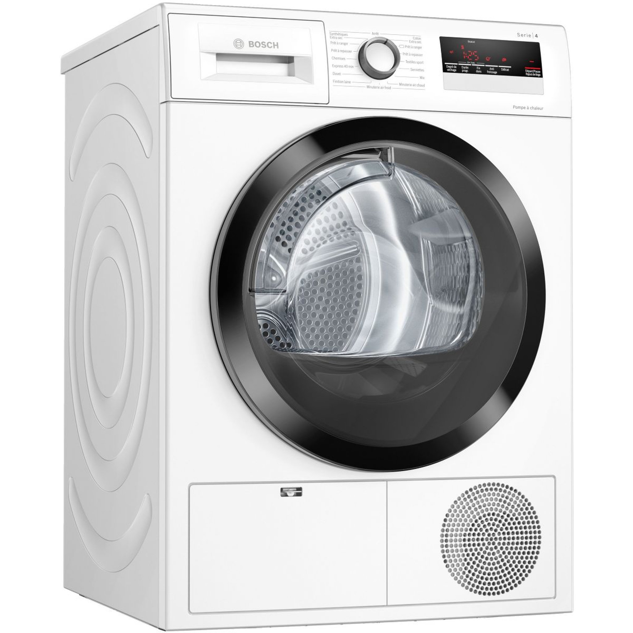 Voir la diapositive 1 : BOSCH Sèche linge pompe à chaleur WTH85V02FF