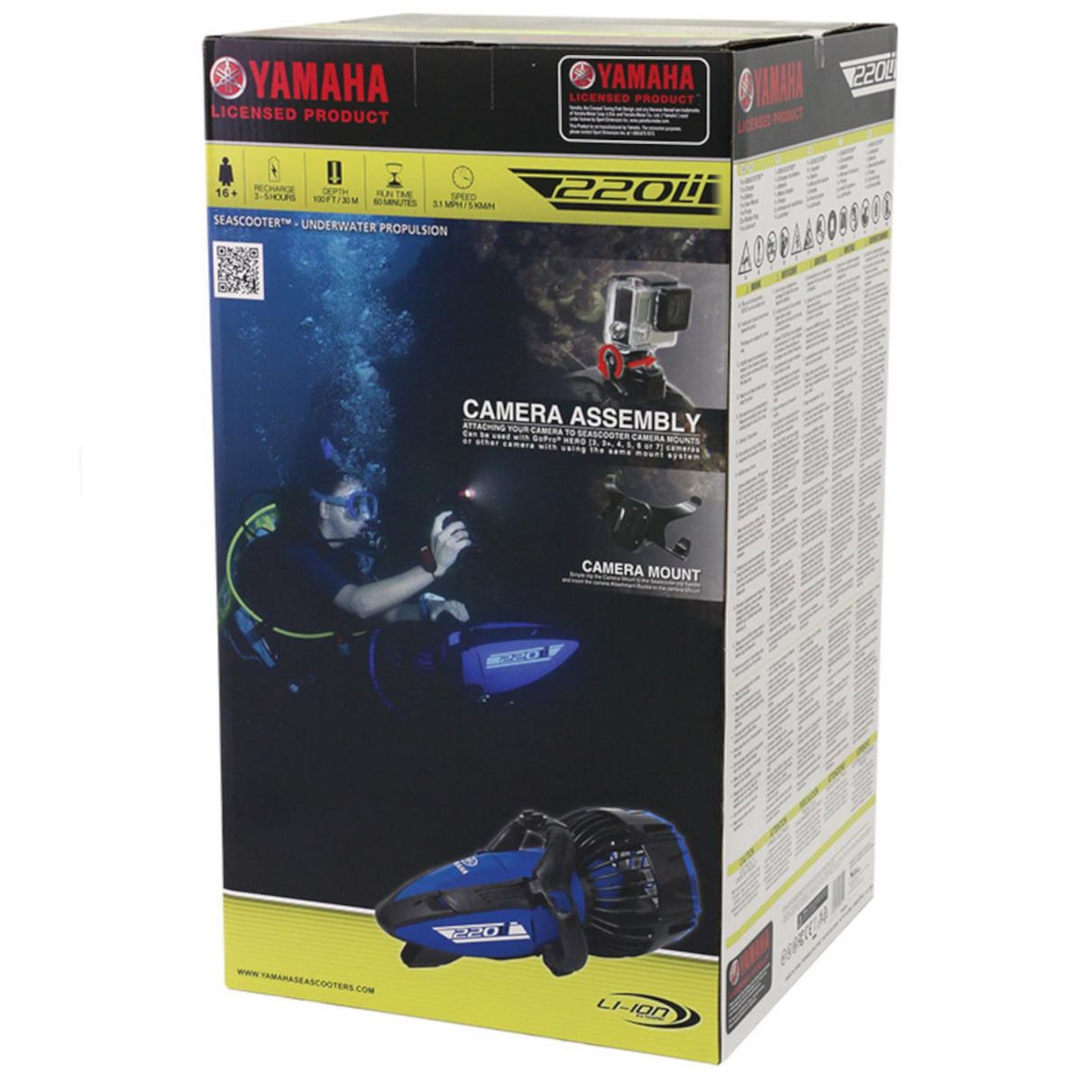 Yamaha Scooter sous-marin pour adulte 5 km/h - 69596