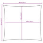 Voir la diapositive 6 : VIDAXL Voile de parasol tissu oxford carre 3x3 m taupe