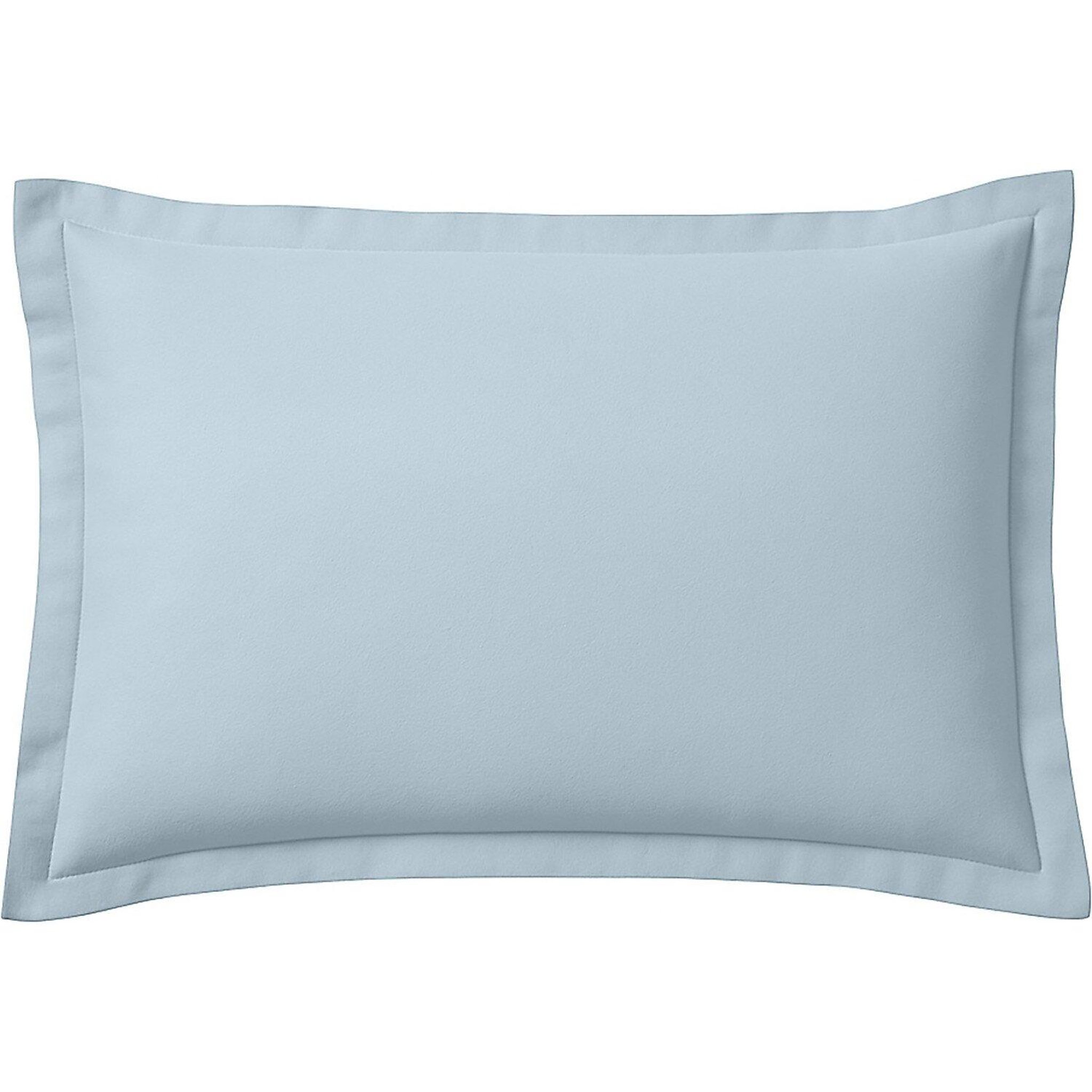 Voir la diapositive 1 : Home collection Taie d'oreiller 100% flanelle coton 160 grs