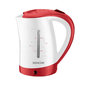 Voir la diapositive 2 : SENCO Bouilloire électrique Sencor Smart Travel Kettle 0,5 L Rouge et blanc