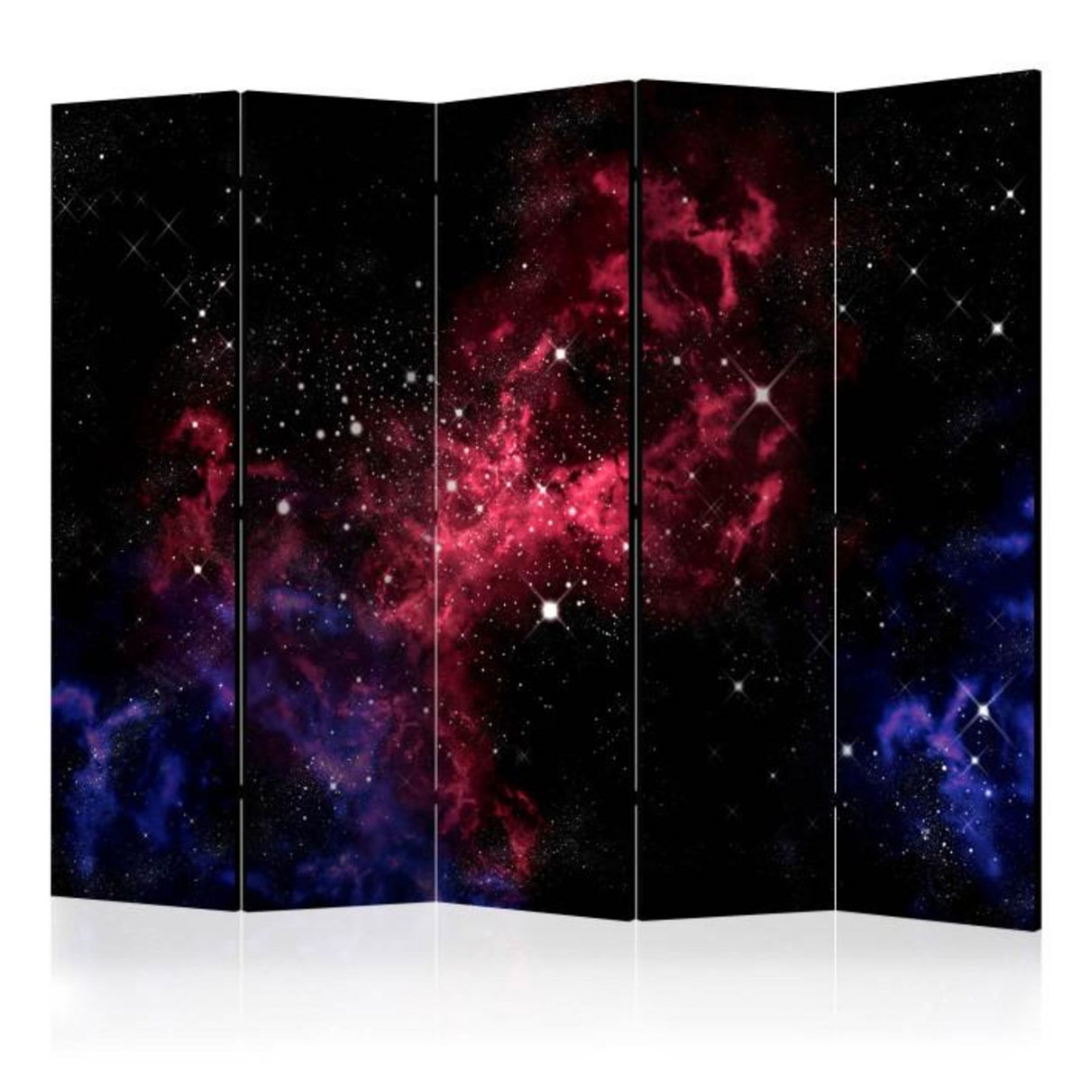 Paris Prix Paravent 5 Volets  Space Stars  172x225cm